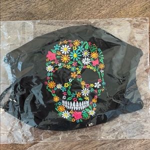 Embroidery skull mask!
